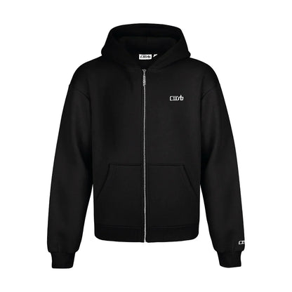 Tracksuit zip-up black