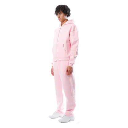 Tracksuit zip-up pink