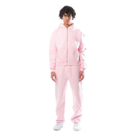 Tracksuit zip-up pink