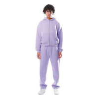 Tracksuit zip-up purple