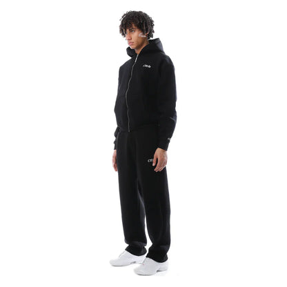 Tracksuit zip-up black
