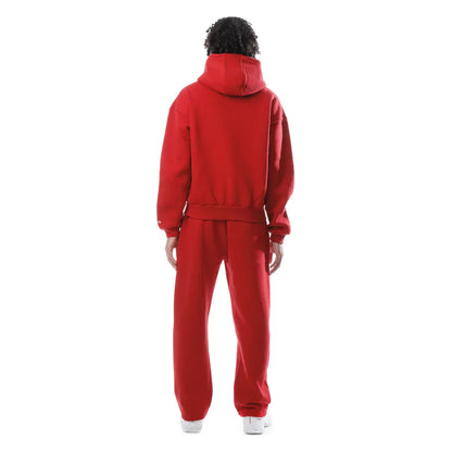 Tracksuit zip-up red