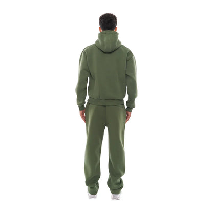 Tracksuit zip-up green