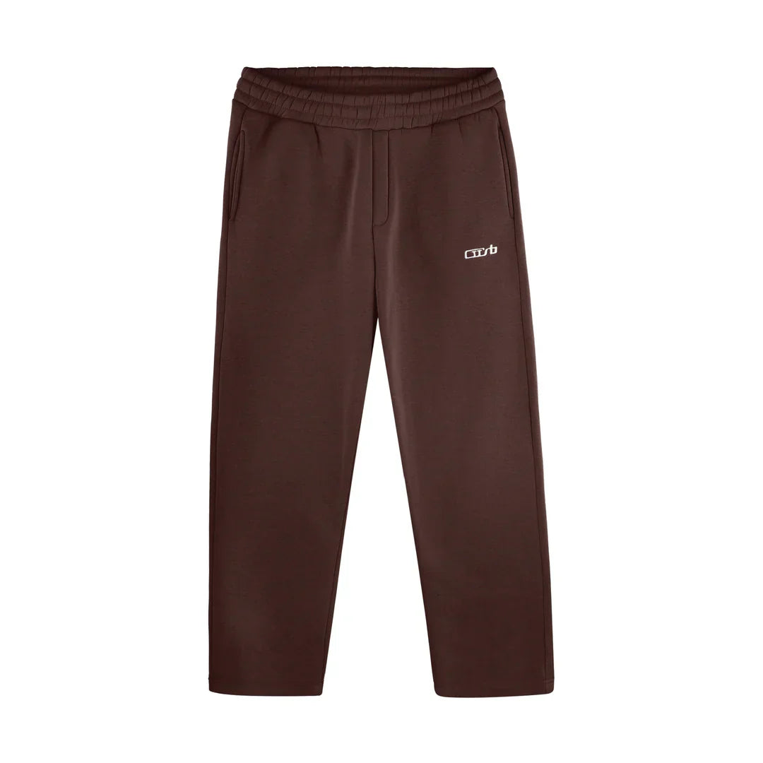 Tracksuit zip-up brown