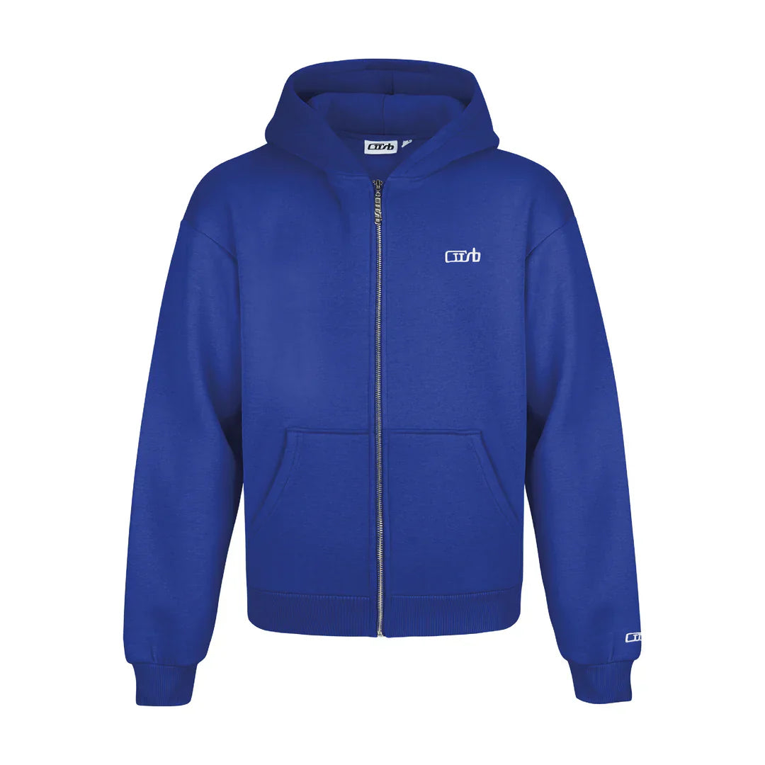 Tracksuit zip-up blue