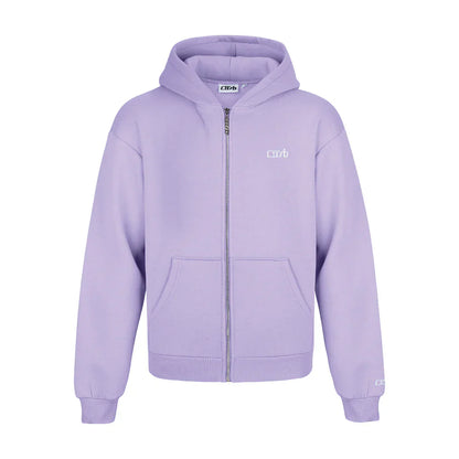 Tracksuit zip-up purple